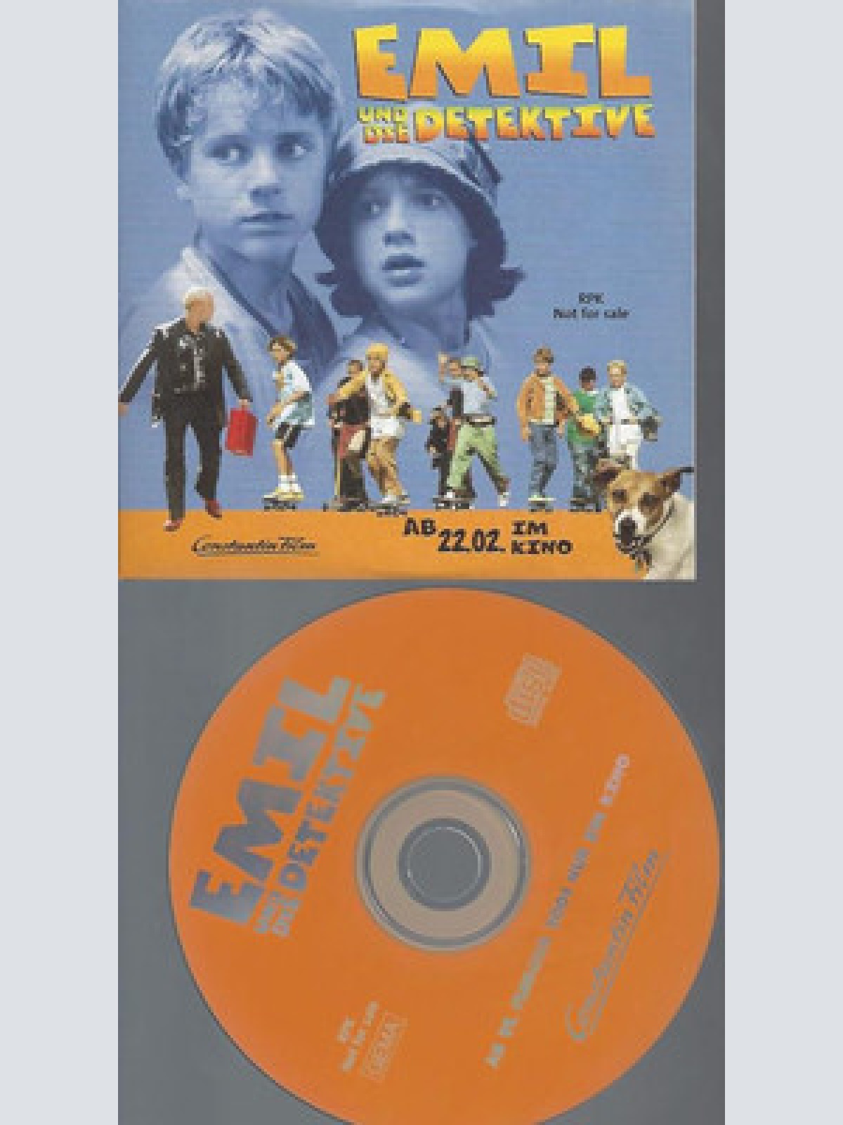 CD--RADIO-AUDIO PRESSKIT-PROMO-EMIL UND DIE DETEKTIVE