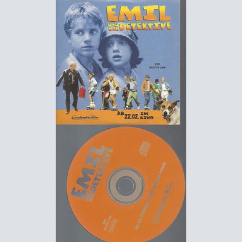 CD--RADIO-AUDIO PRESSKIT-PROMO-EMIL UND DIE DETEKTIVE