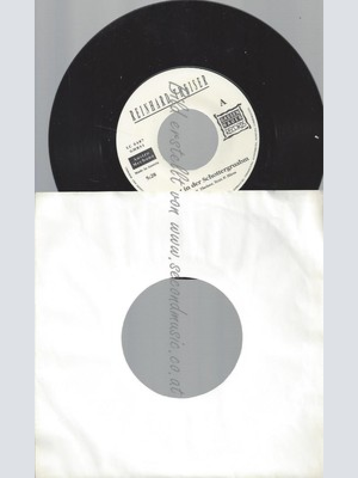 7"REINHARD THEISER--DRUNT IN DER SHOTTERGRUABM