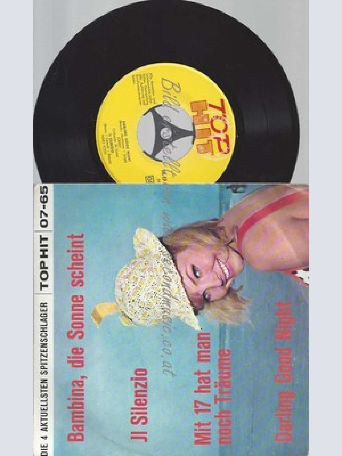 7"TOP HIT--SUSIE BARAN-GIUSEPPE REMO-JONNY-NINO TOSTI