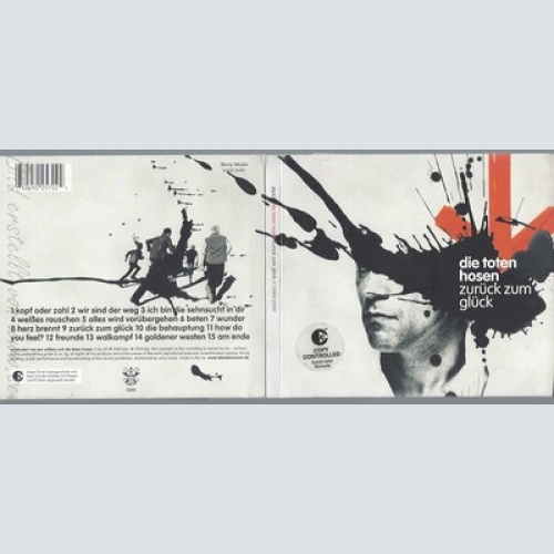 CD--DIE TOTEN HOSEN -- -- ZURUECK ZUM GLUECK