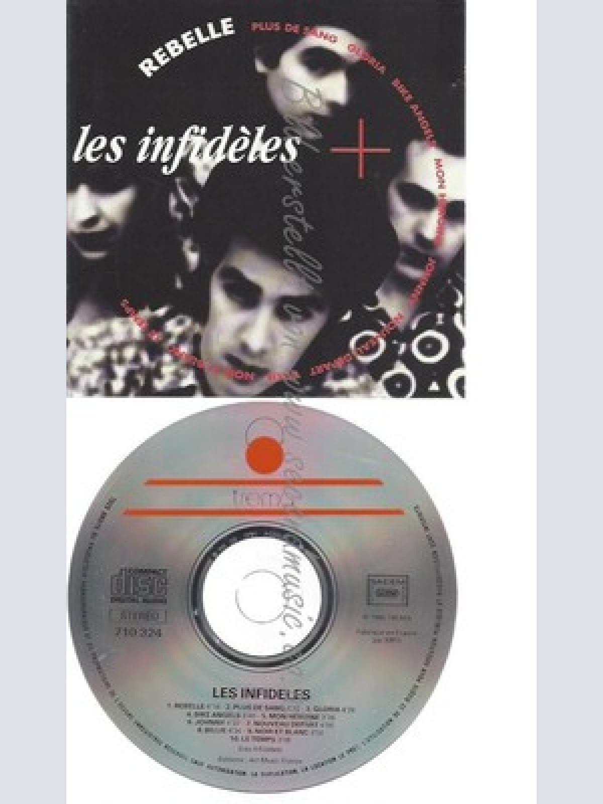 CD--INFIDELES -- -- REBELLE