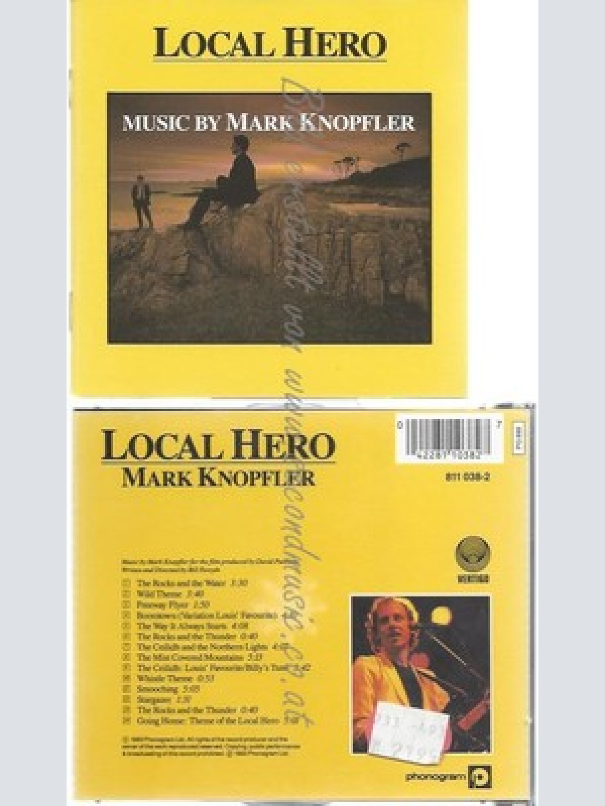 CD--OST UND MARK KNOPFLER -- --- LOCAL HERO