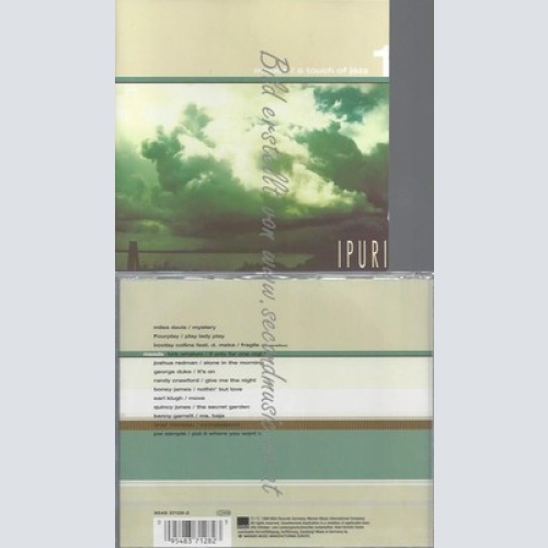 CD--A TOUCH OF JAZZ 1 / VARIOUS -- -- IPURI MOODS