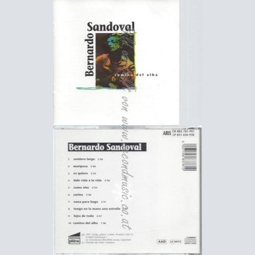 CD--BERNARDO SANDOVAL -- -- CAMINO DEL ALBA