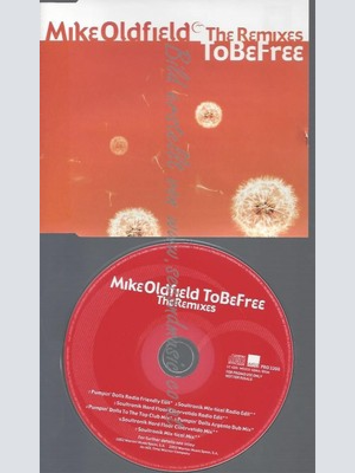 CD--MIKE OLDFIELD --TO BE FREE--THE REMIXES--PROMO--7 TRACKS