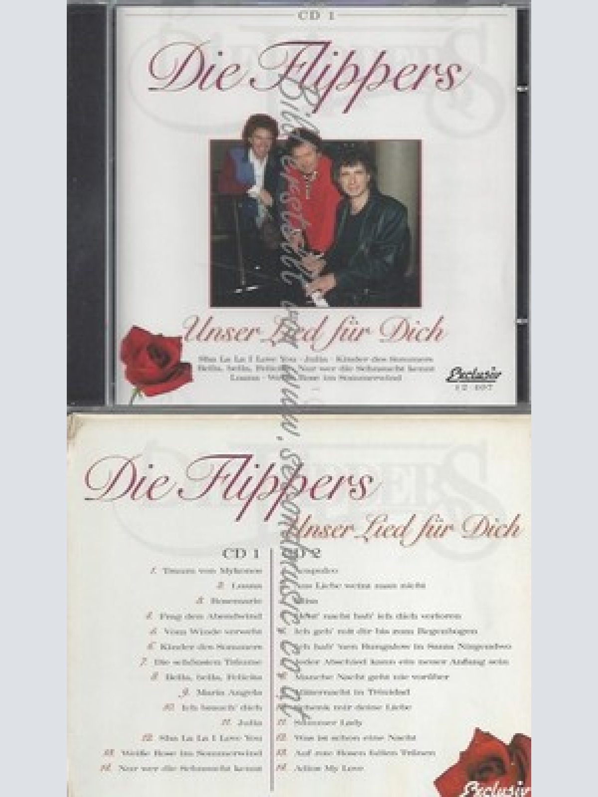 CD--DIE FLIPPERS -- - DOPPEL-CD -- UNSER LIED FUER DICH