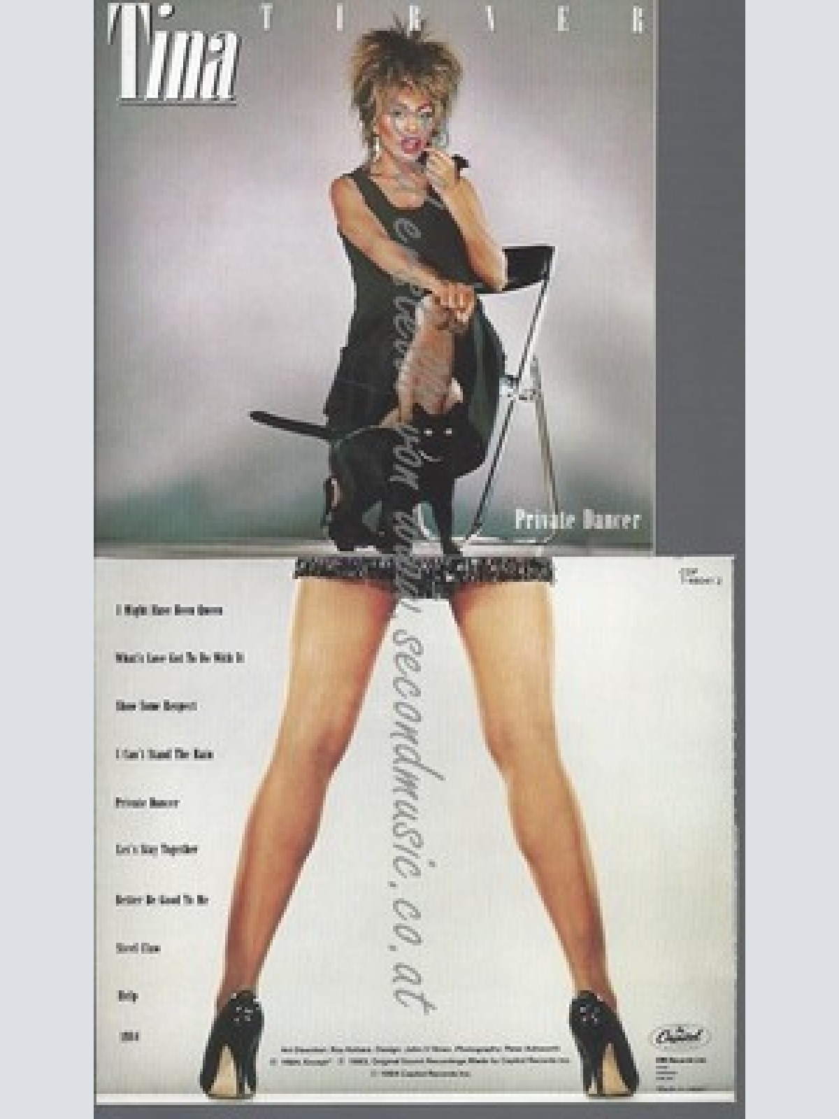CD--TINA TURNER--PRIVATE DANCER--CAPITOL