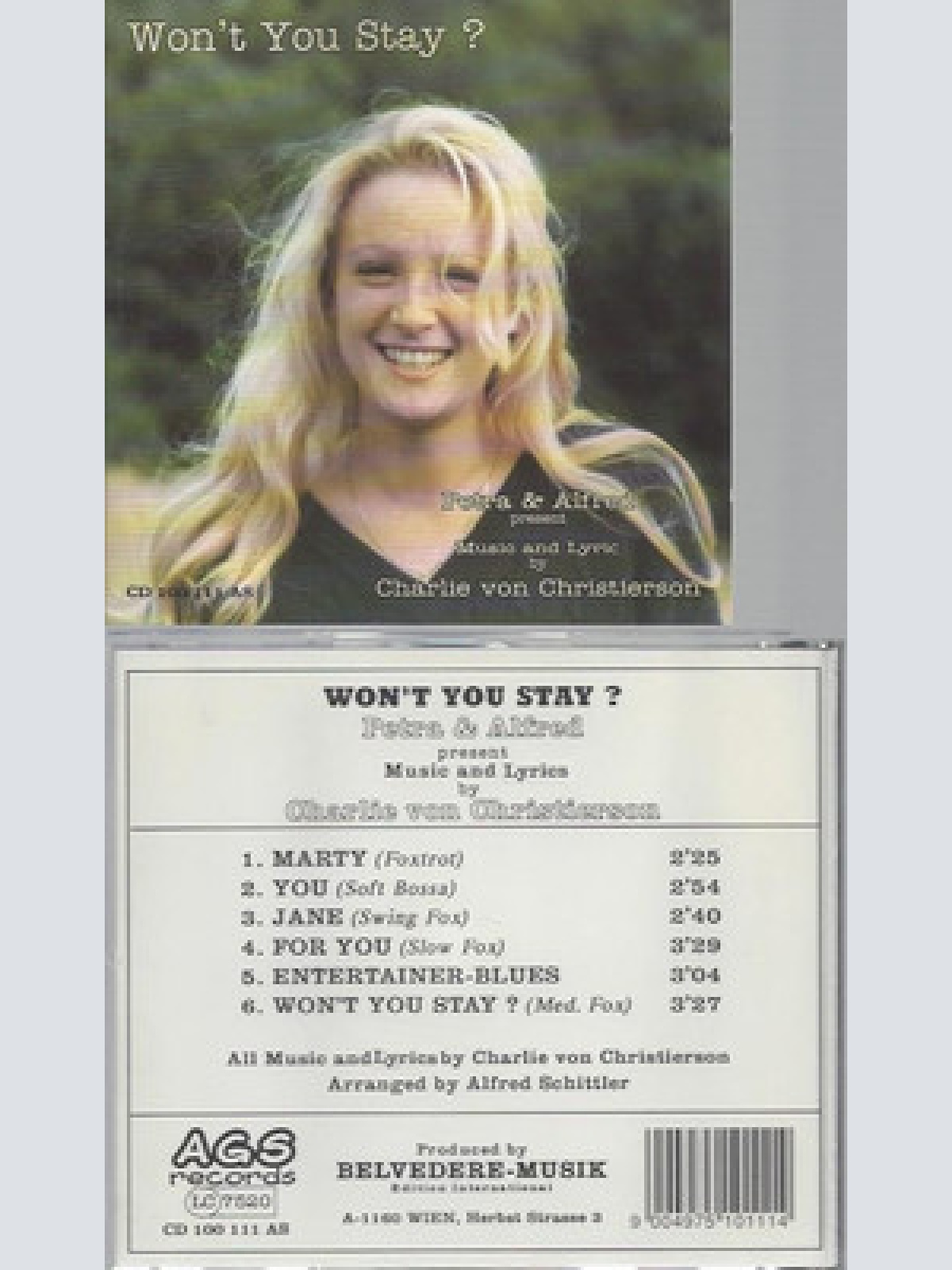 CD--PETRA & ALFRED--WONT YOU STAY