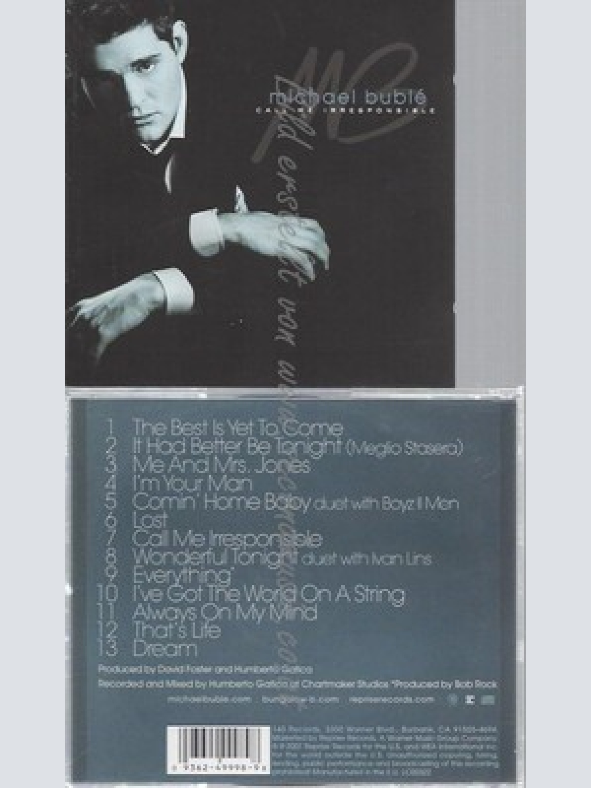 CD-- MICHAEL BUBLE -- -- CALL ME IRRESPONSIBLE