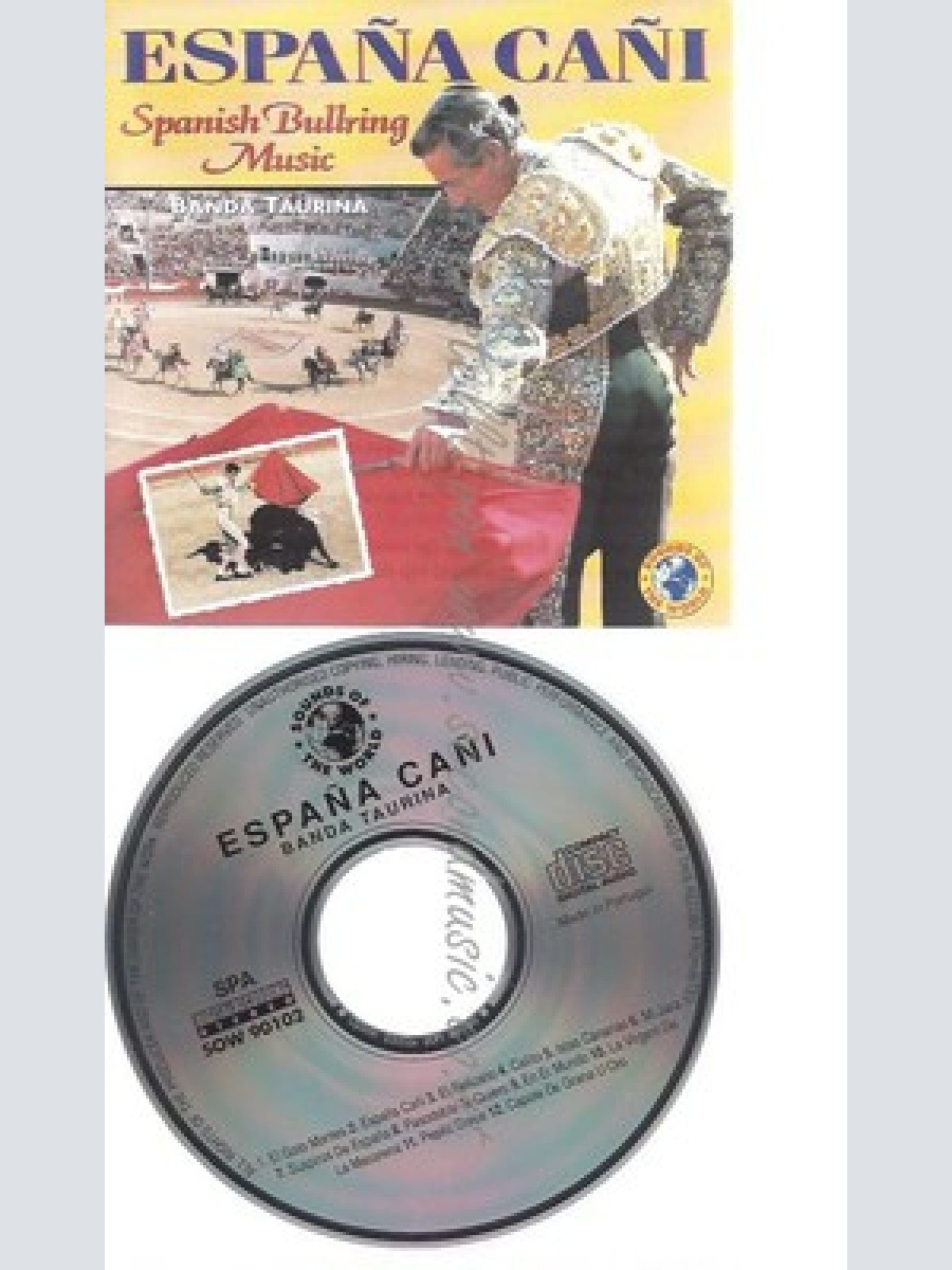 CD--BANDA TAURINA -- -- SPANISH BULLRING MUSIC