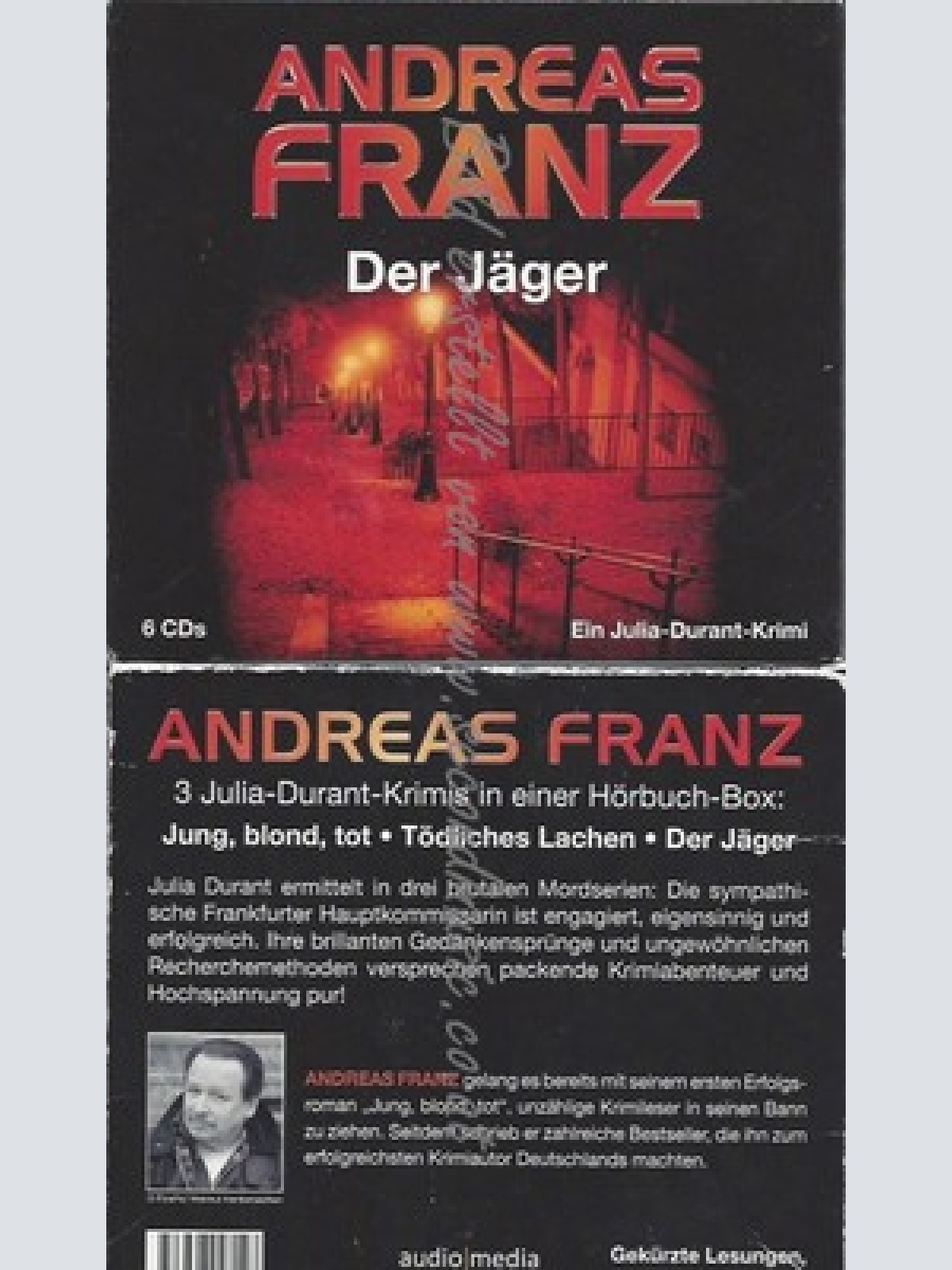 CD--JULIA FISCHER UND ANDREAS FRANZ -- ANDREAS FRANZ BOX 2, 18 AUDIO-CDS
