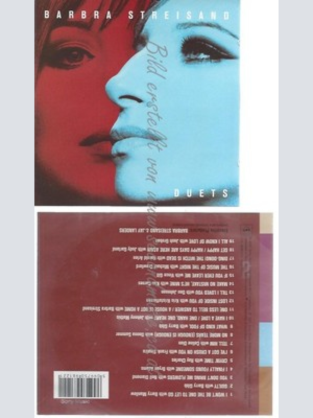 CD--BARBRA STREISAND -- -- DUETS