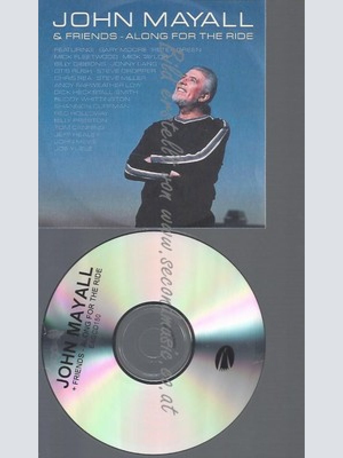 CD--JOHN MAYALL & FREINDS--ALONG FOR THE RIDE--13TR--PROMO
