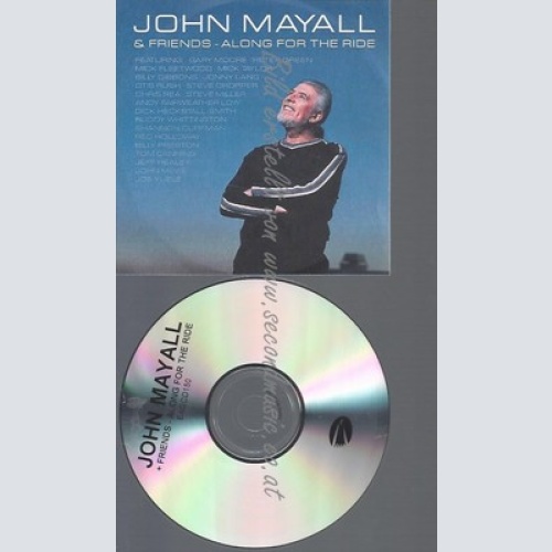 CD--JOHN MAYALL & FREINDS--ALONG FOR THE RIDE--13TR--PROMO