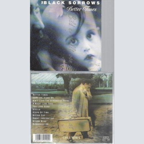 CD--BLACK SORROWS -- BETTER TIMES --