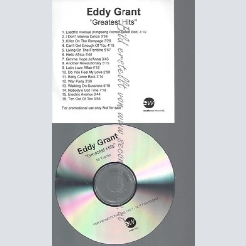 CD--PROMO--EDDY GRANT--GREATEST HITS--