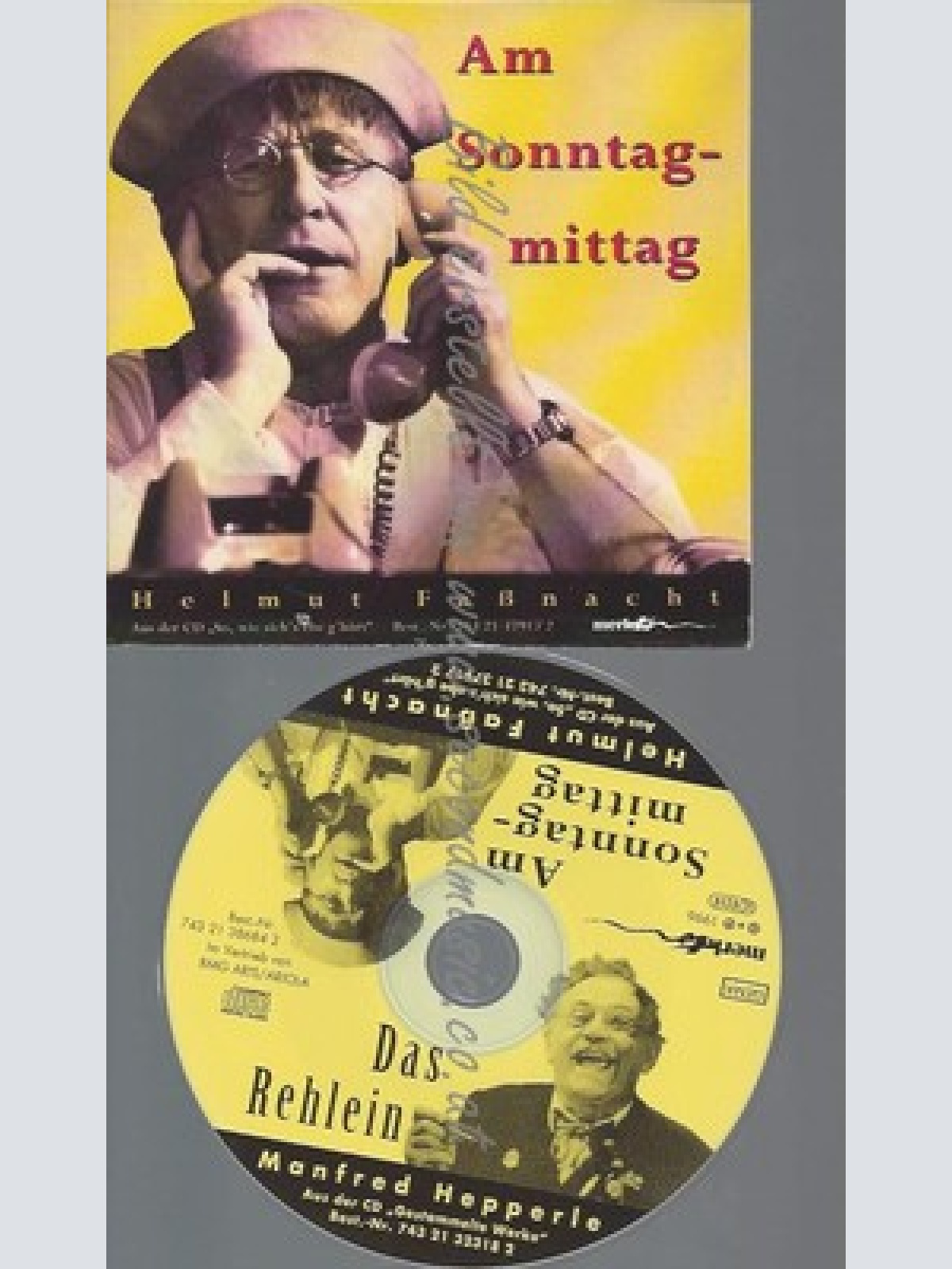 CD--HELMUT Faßnacht-AM SONNTAGNACHMITTAG----