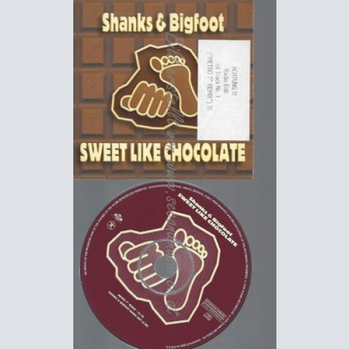 CD--PROMO--SHANKS & BIGFOOT--SWEET LIKE CHOCOLATE--