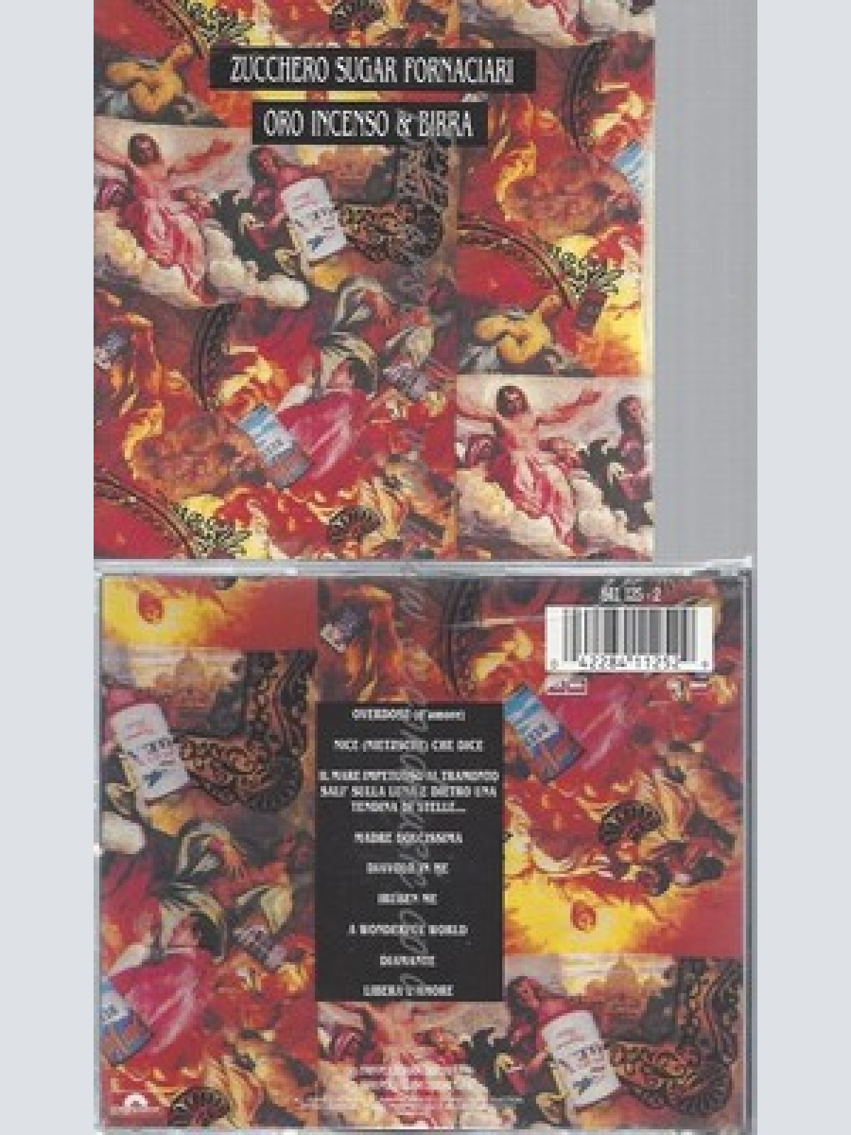 CD--ZUCCHERO SUGAR FORNACIARI -- -- ORO INCENSO & BIRRA