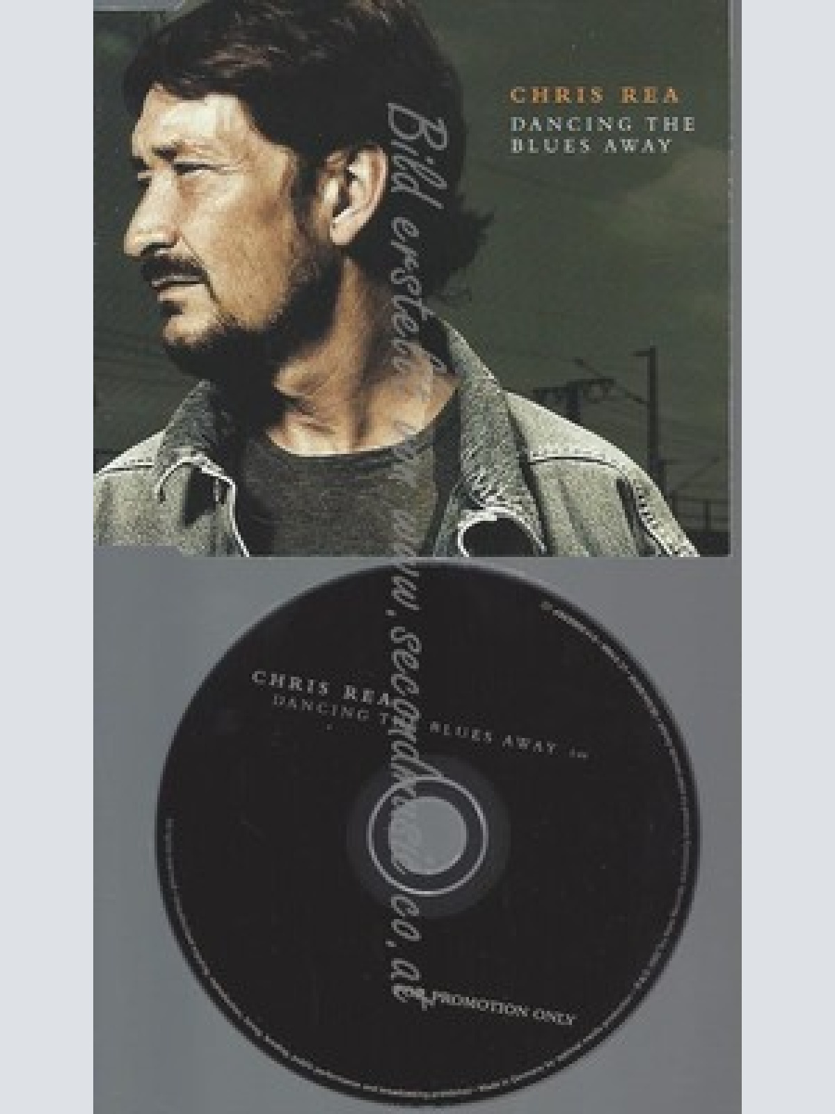 CD--PROMO--CHRIS REA--DANCING THE BLUES AWAY
