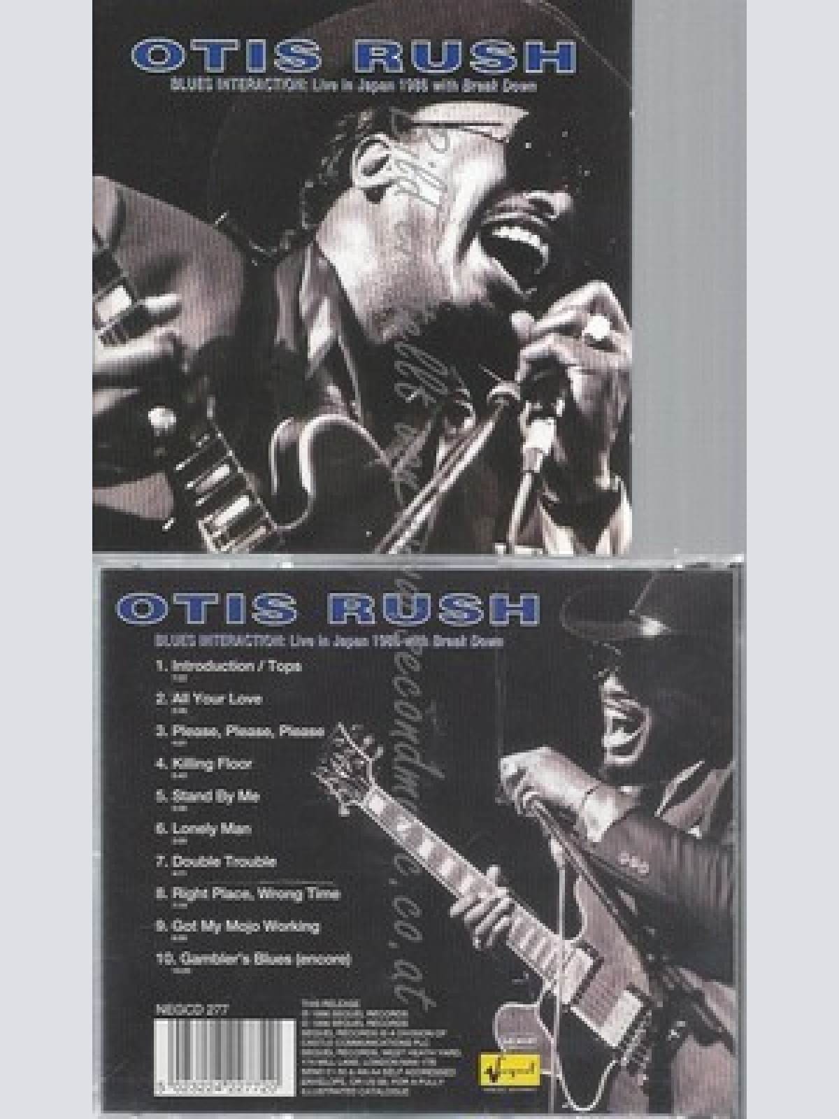 CD--OTIS RUSH UND BREAK DOWN -- -- BLUES INTERACTION: LIVE IN JAPAN 1986