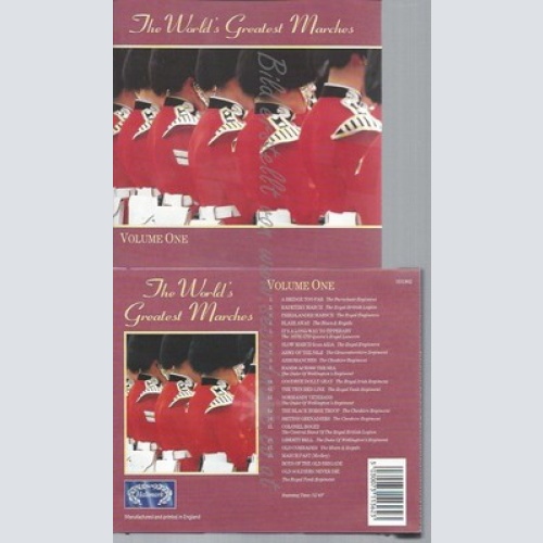 CD--VARIOUS ARTISTS --THE WORLDS GREATEST MARCHES VOLUME 1