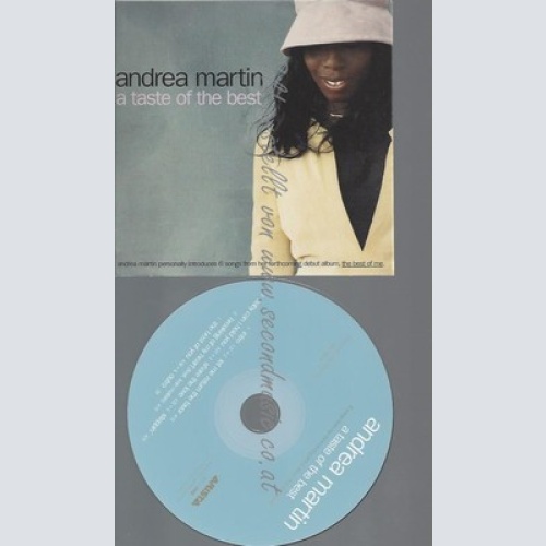 CD--PROMO--ANDREA MARTIN--A TASTE OF THE BEST
