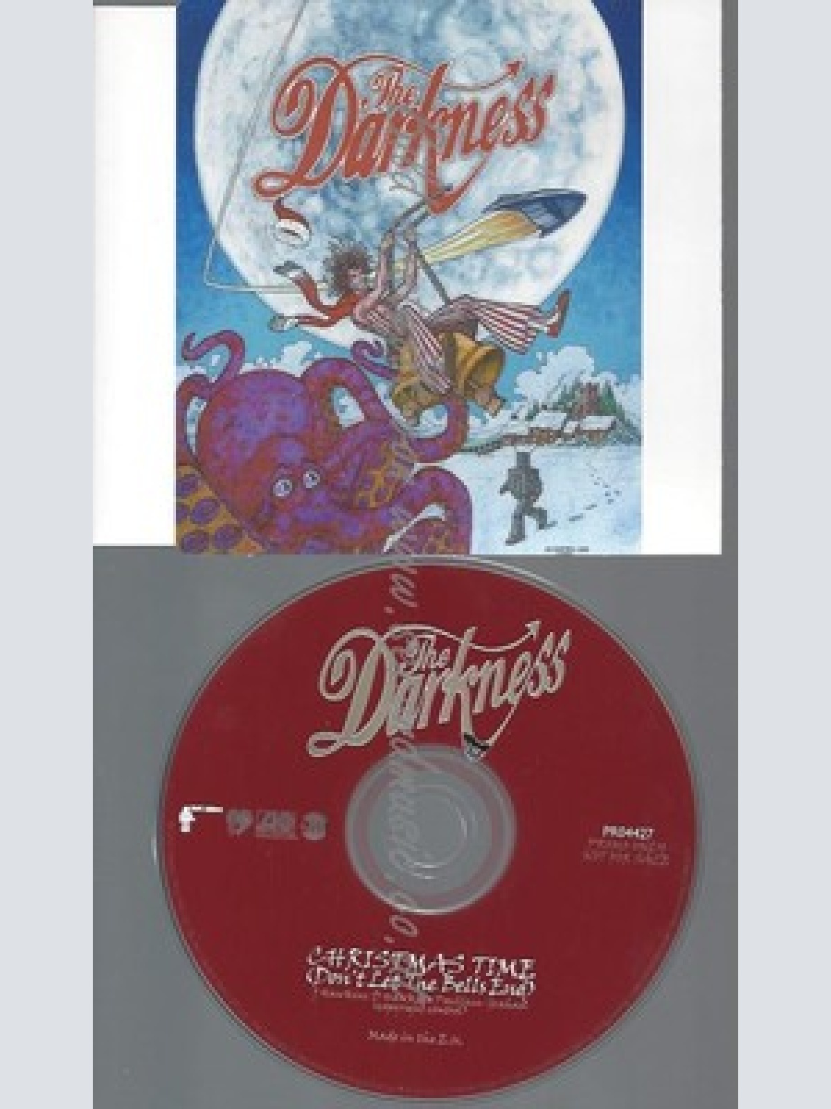 CD--PROMO--THE DARKNESS--CHRISTMASS TIME