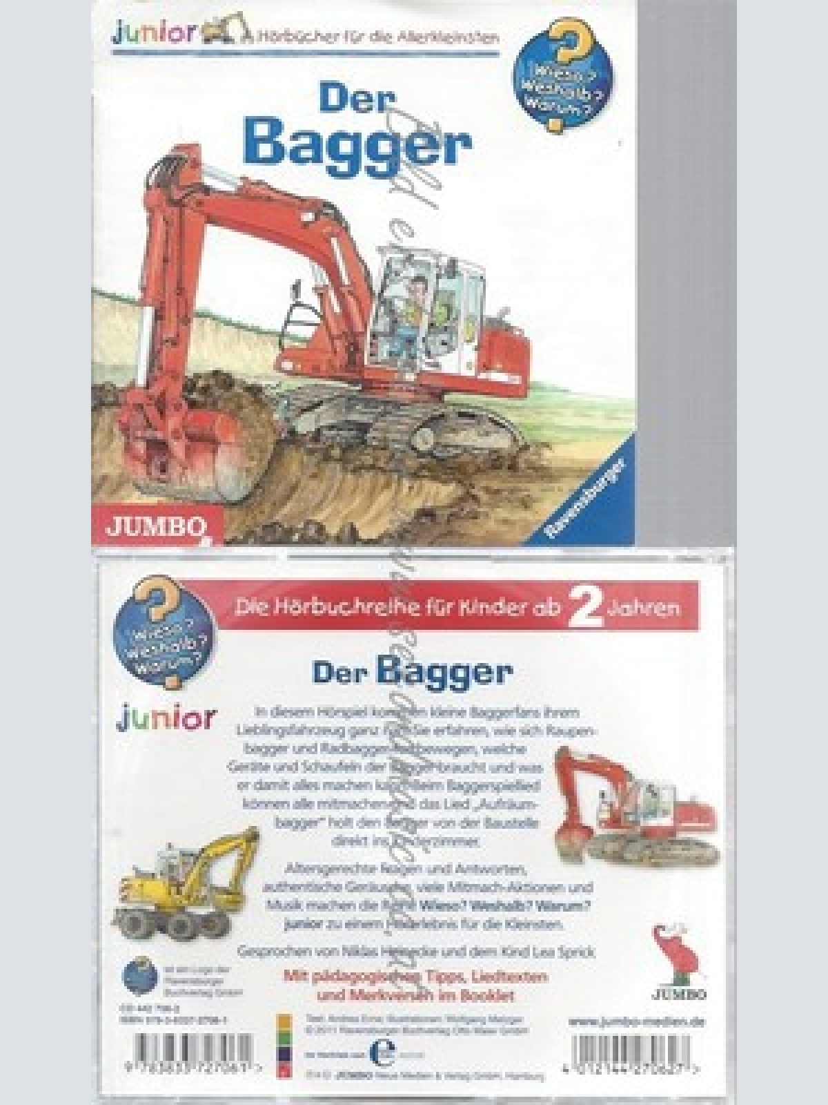 CD--WIESO WESHALB WARUM JUNIOR, HEINECKE, SPRICK UND NIKLAS HEINECKE -- -- DE