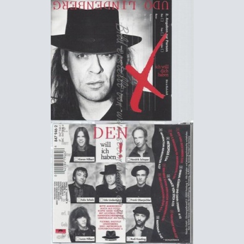 CD--UDO LINDENBERG -- -- ICH WILL DICH HABEN