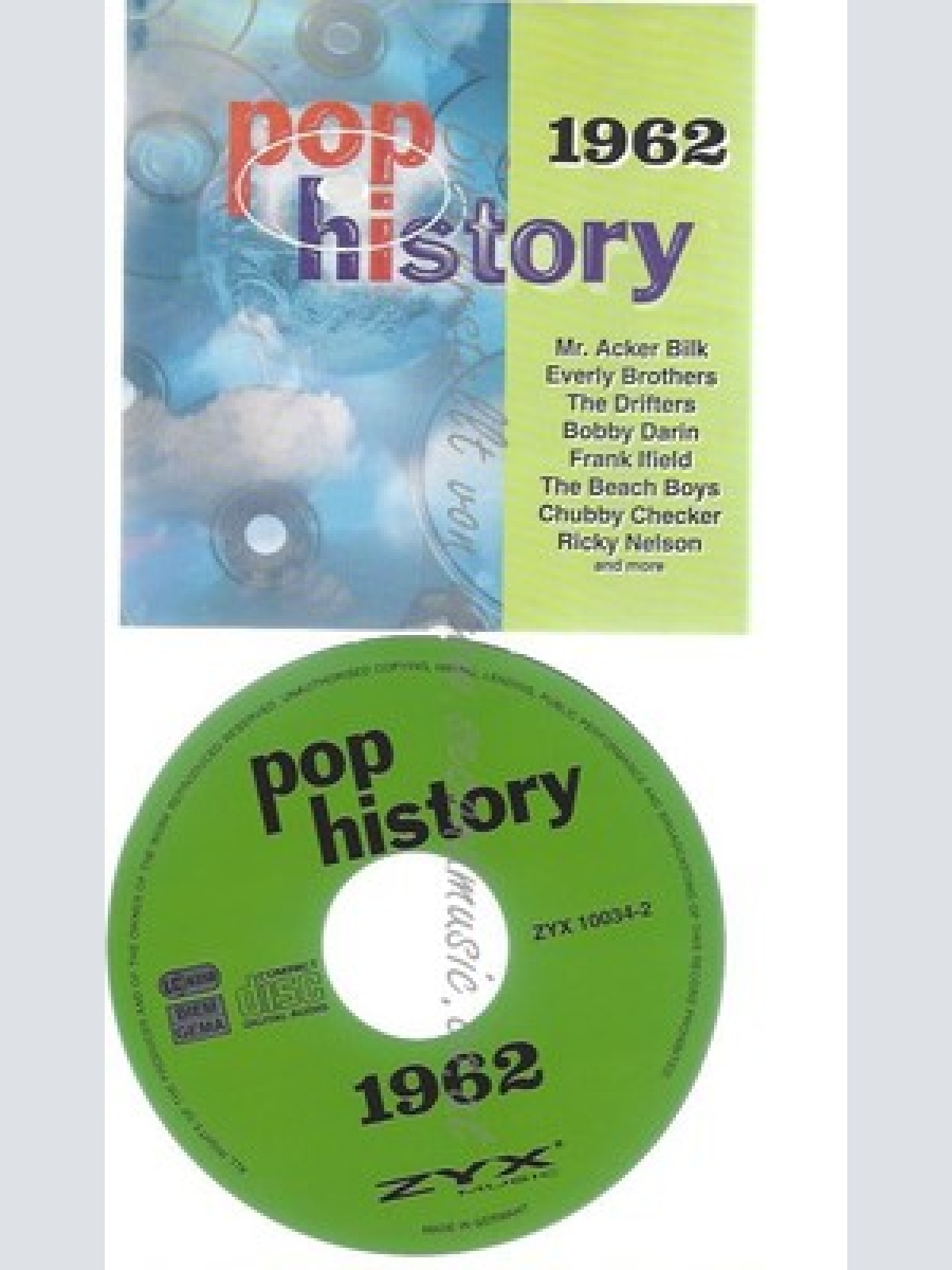 CD--VARIOUS -- -- POP HISTORY 1962