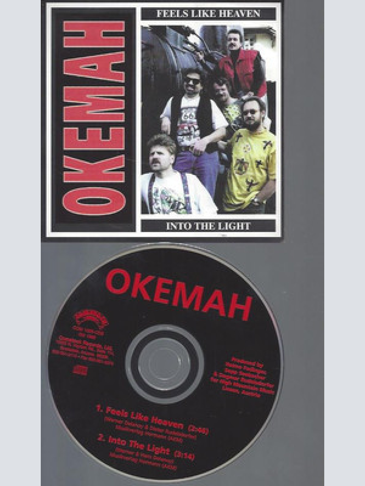 CD--OKEMAH--FEELS LIKE HEAVEN--INTO THE LIGHT