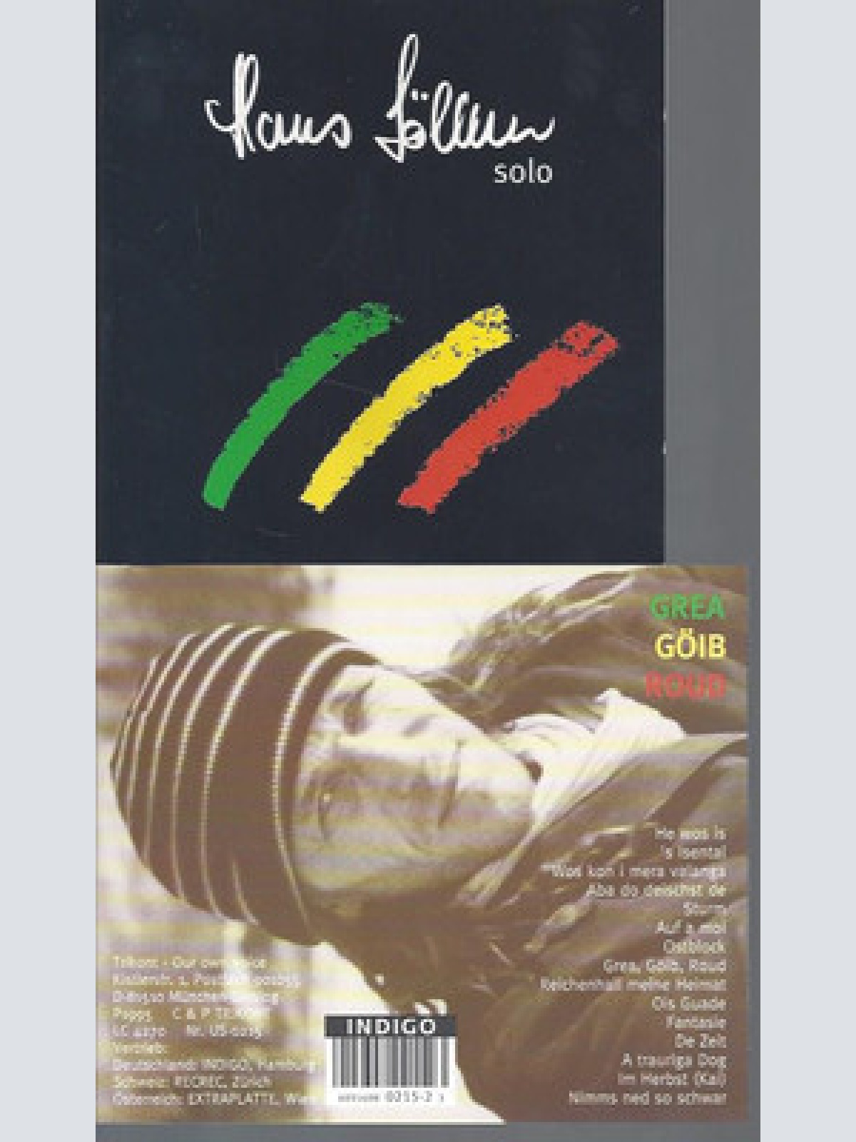 CD--HANS SÖLLNER--SOLO