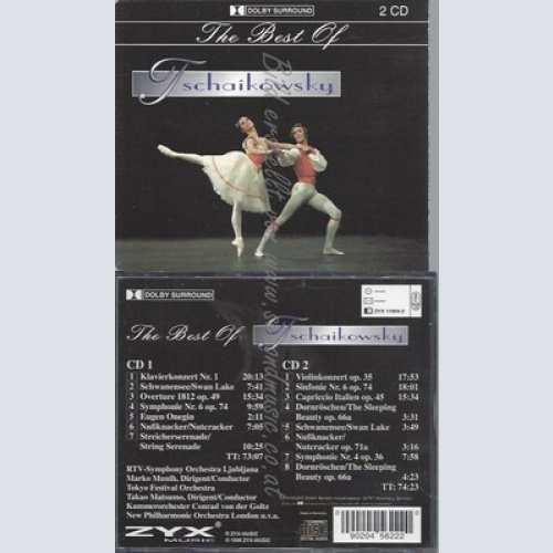 CD--VARIOUS UND PETER ILJITSCH TSCHAIKOWSKY -- -- --CD -- BEST OF TSCHAIKOWSKY