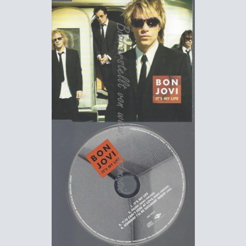 CD--BON JOVI -- - SINGLE -- IT'S MY LIFE