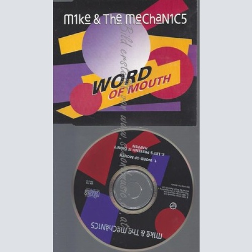 CD--MIKE & THE MECHANICS -- - SINGLE -- WORD OF MOUTH