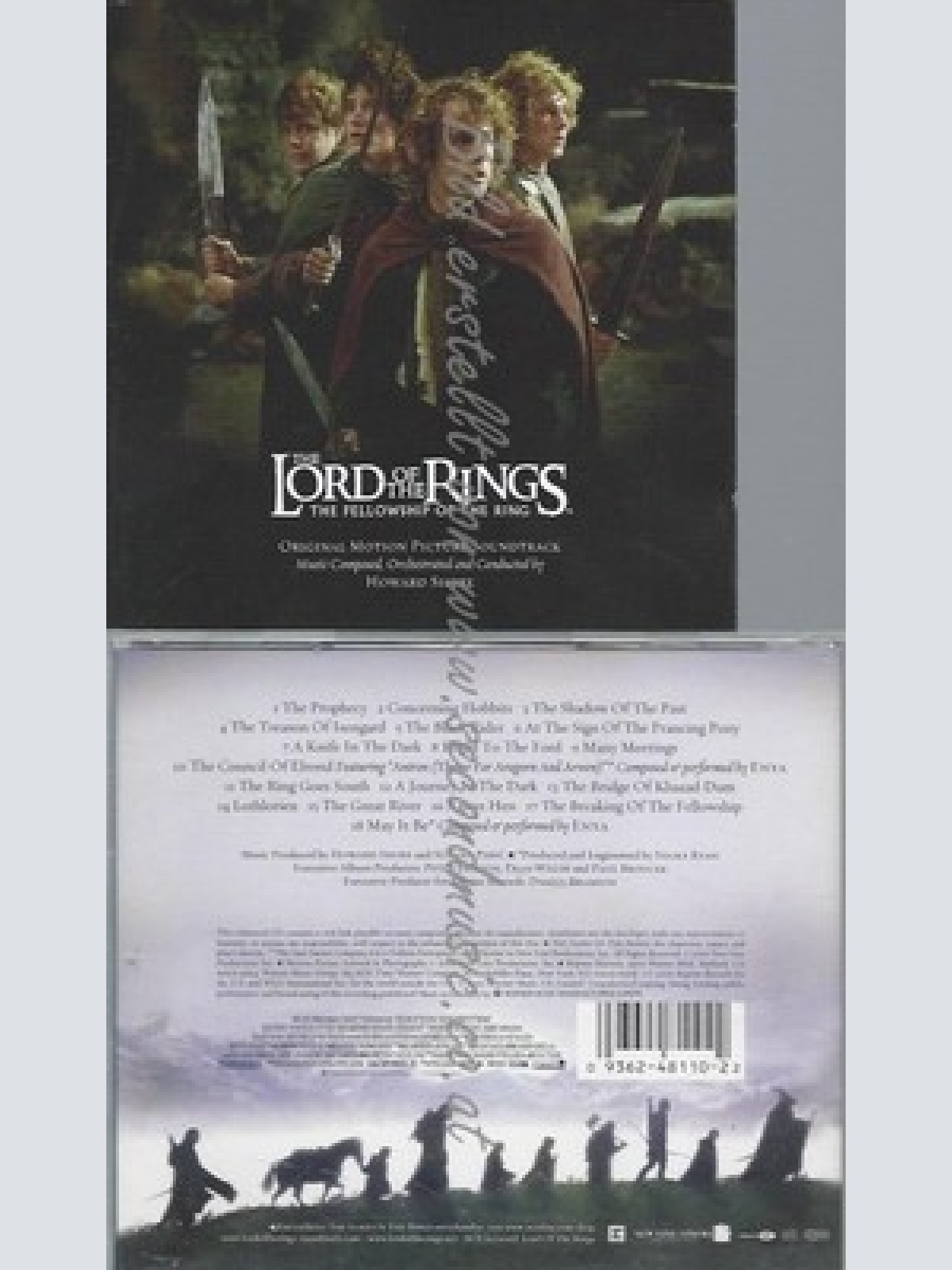 CD--HOWARD SHORE -- - SOUNDTRACK -- DER HERR DER RINGE - DIE GEFÄHRTEN