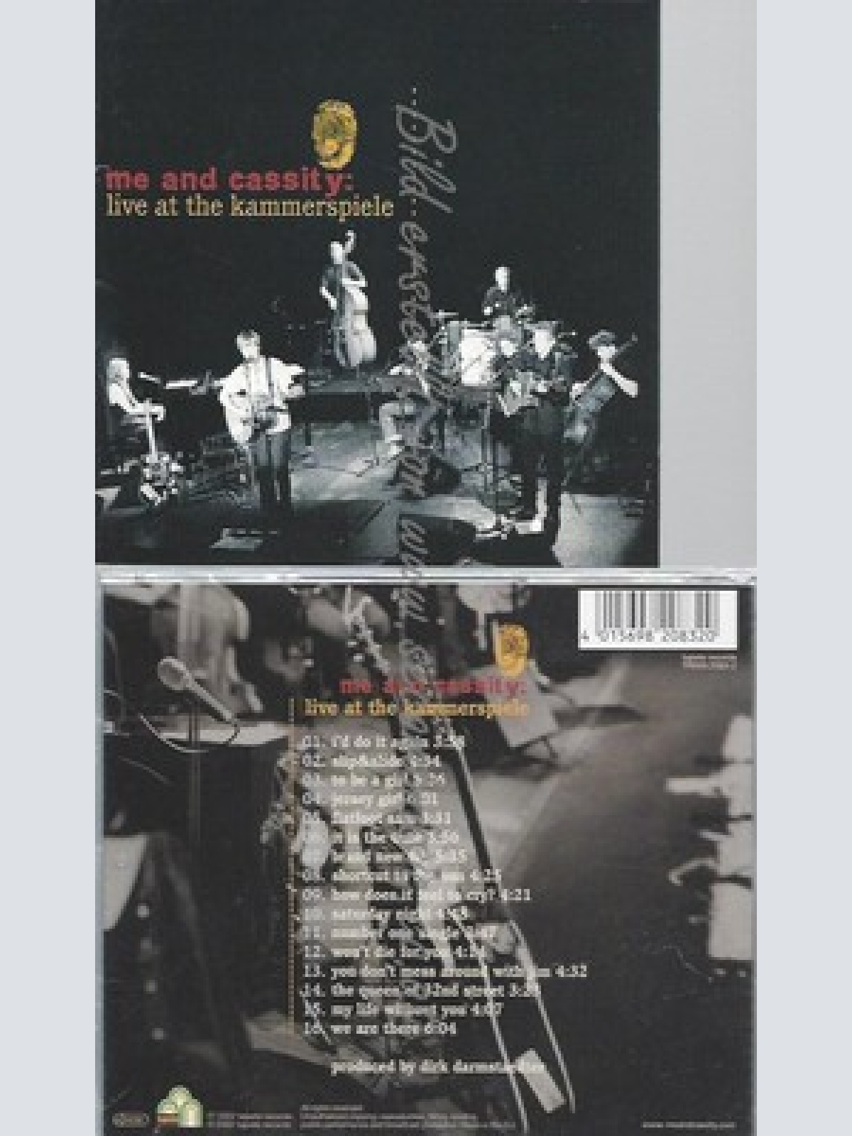 CD--ME AND CASSITY: -- LIVE AT THE KAMMERSPIELE
