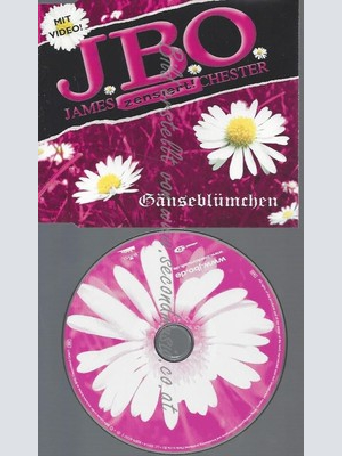CD--J.B.O. -- - SINGLE -- GÄNSEBLÜMCHEN