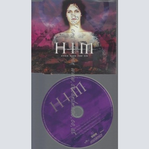 CD--HIM UND VARIOUS -- - SINGLE -- GONE WITH THE SIN