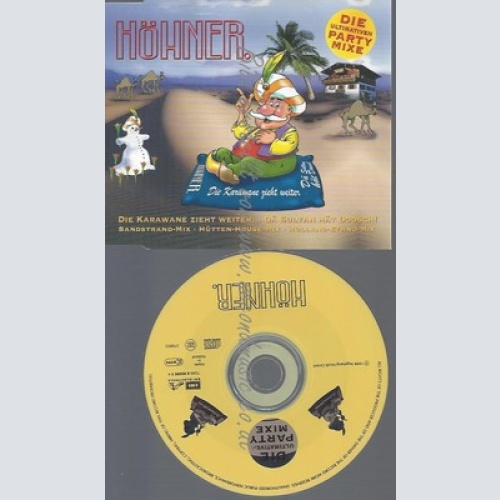CD--HÖHNER -- - SINGLE -- DIE KARAWANE-REMIXE