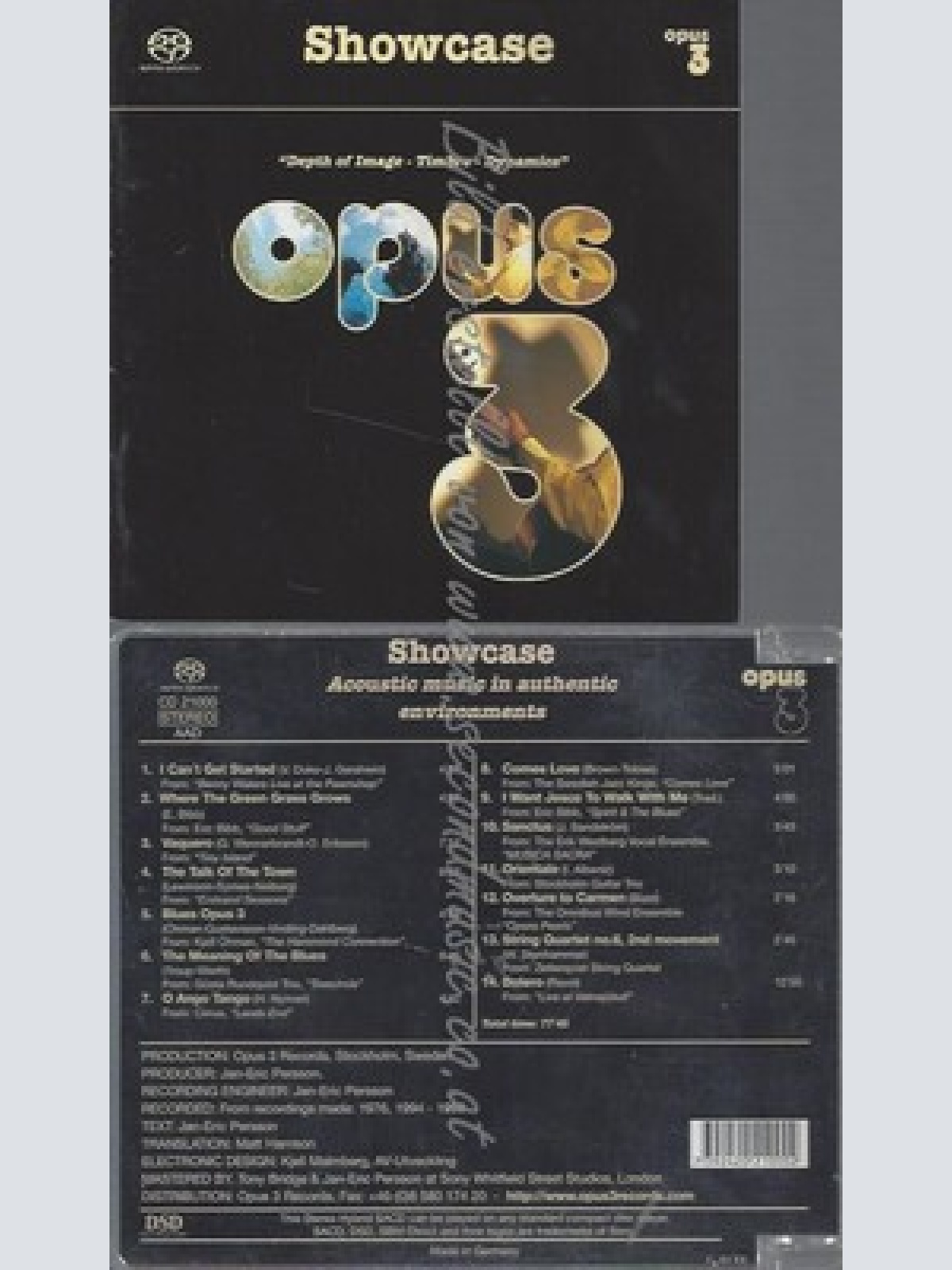 CD--SHOWCASE--2005-- IMPORT -- SHOWCASE-OPUS 3--SACD