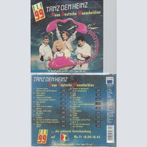 CD--VARIOUS ARTISTS -- -- TANZ DEN HEINZ - NDW: NEUE DEUTSCHE WUNSCHOLDIES