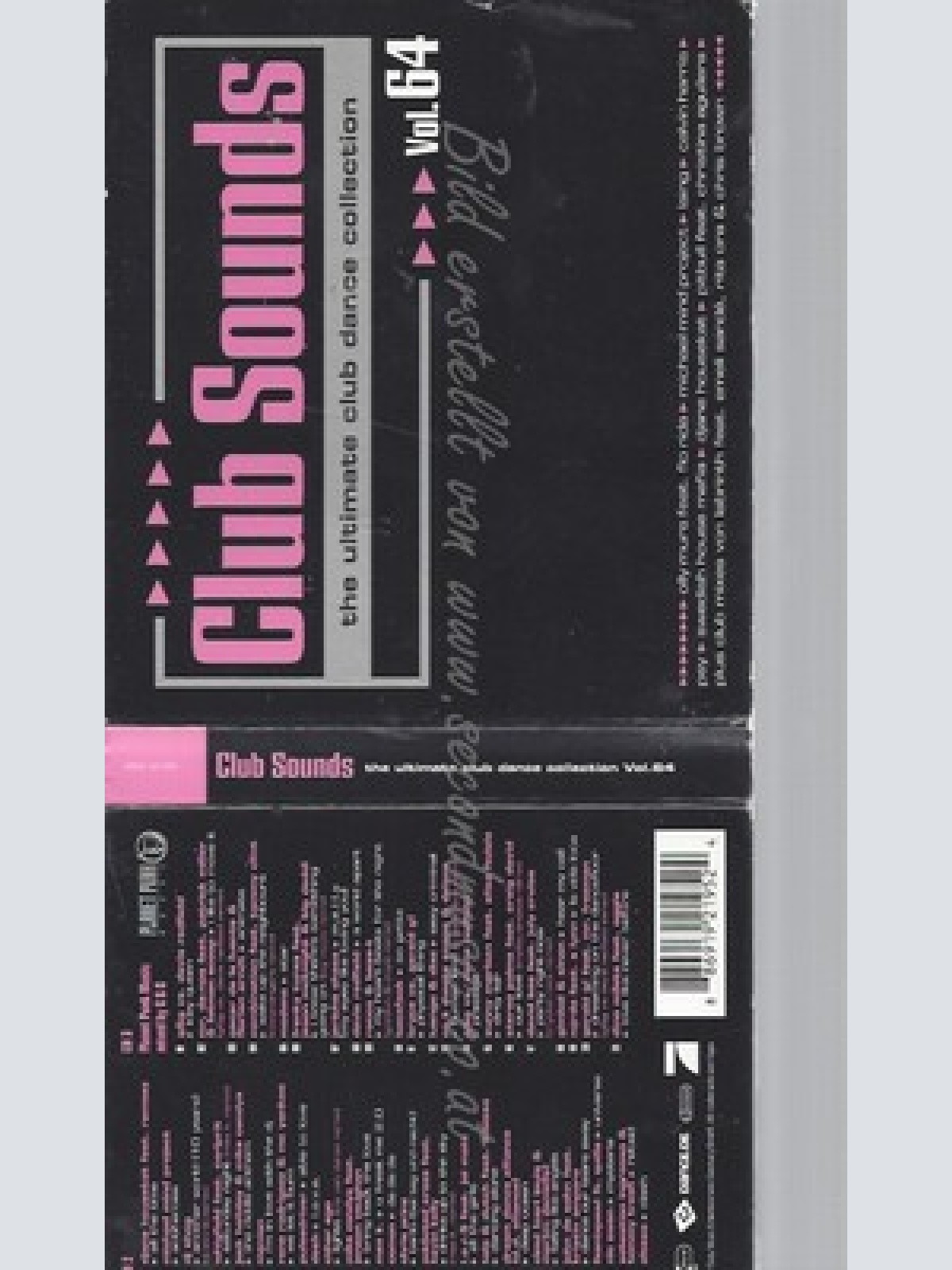 CD--VARIOUS -- --SET -- CLUB SOUNDS VOL.64