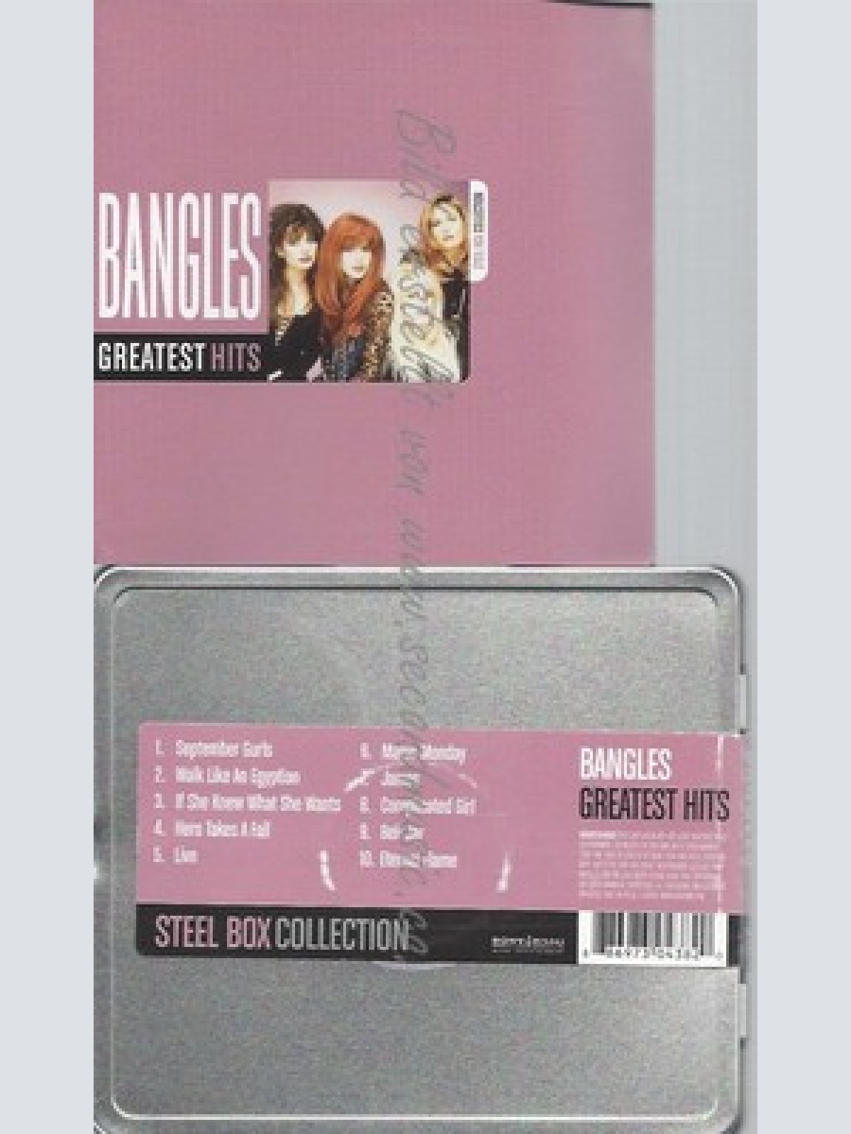 CD--THE BANGLES -- -- STEEL BOX COLLECTION-GREATEST HITS