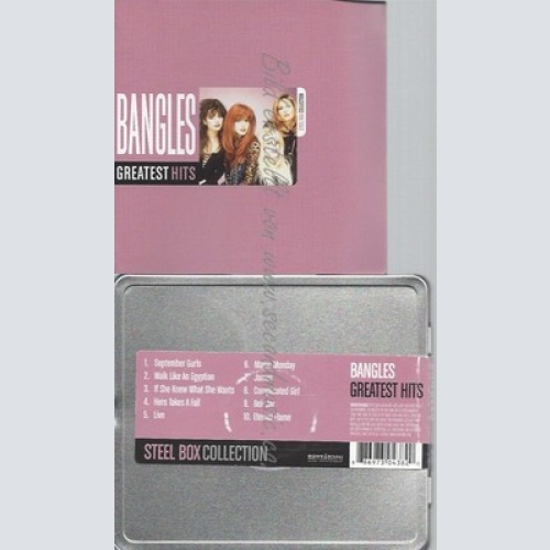 CD--THE BANGLES -- -- STEEL BOX COLLECTION-GREATEST HITS