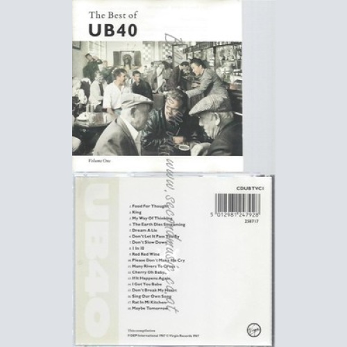 CD--UB 40 -- -THE BEST OF --- VOLUME 1