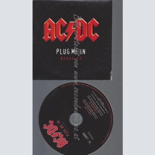 CD--AC/DC -- PLUG ME IN--Promo--