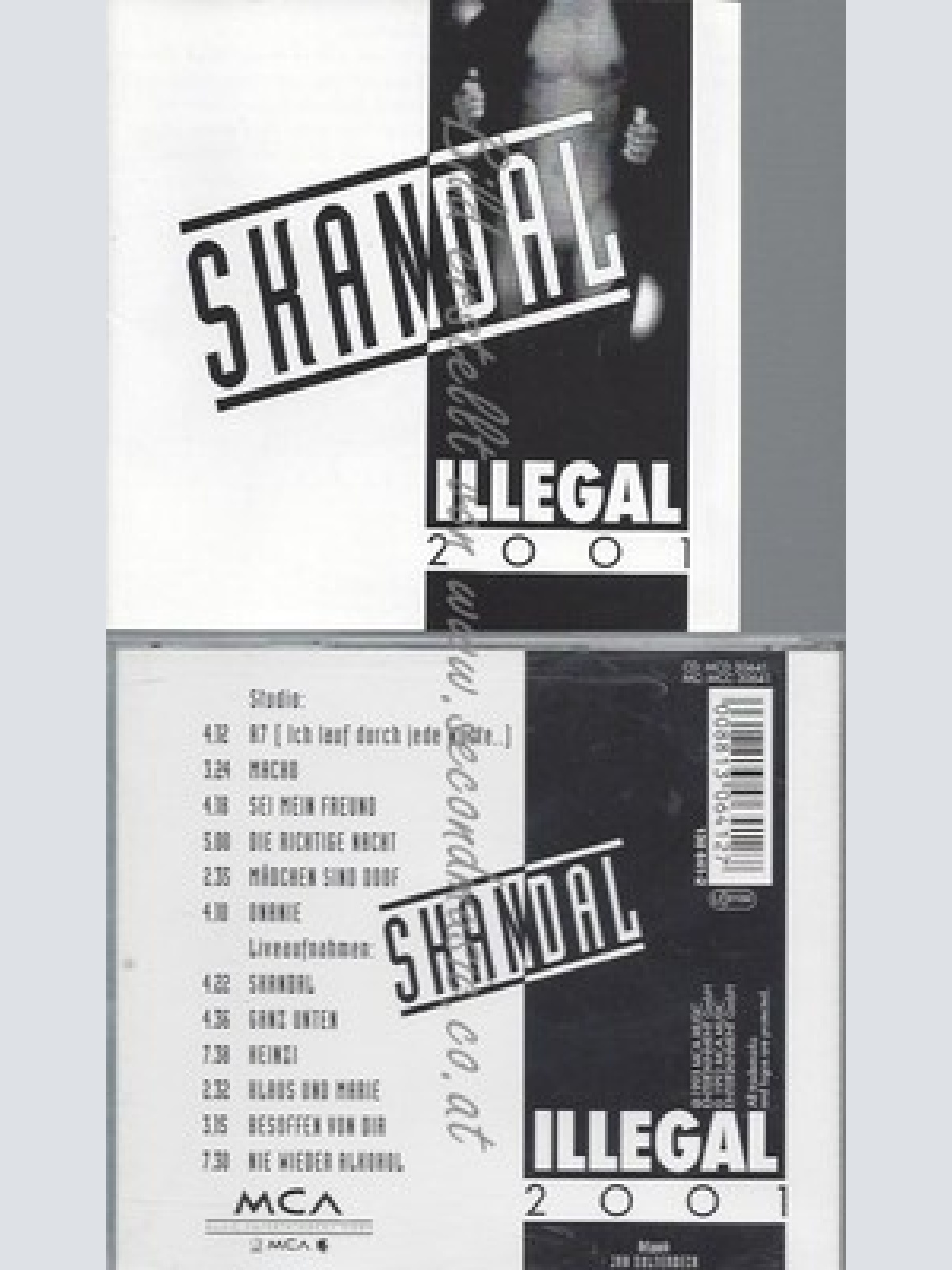 CD--, ILLEGAL 2001 -- -- SKANDAL